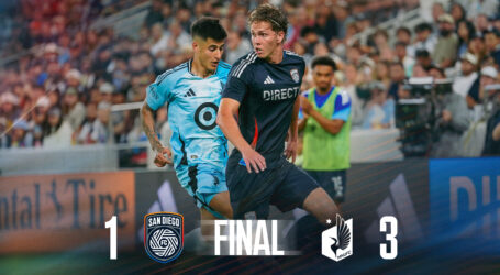 San Diego FC Falls 3-1 to Minnesota United FC at Snapdragon Stadium 