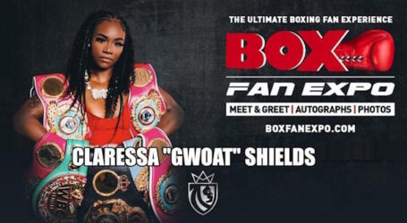 Claressa «GWOAT» Shields confirmed for 8th annual Box Fan Expo