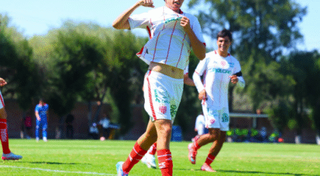 INTENSOS PARTIDOS ENTRE LA CANTERA NECAXISTA Y CRUZ AZUL EN CASA CLUB
