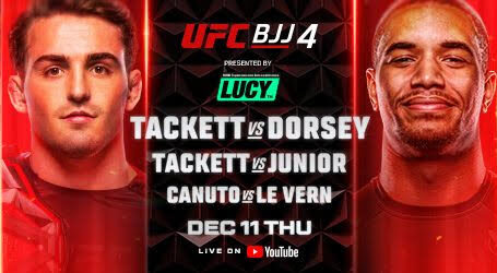 TWO NEW CHAMPIONS WILL BE CROWNED AS THREE TITLE MATCHES HEADLINE UFC BJJ 4