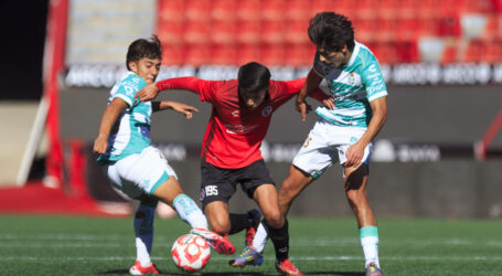 Xolos Sub-19 iguala en la ida de los cuartos de final ante Santos
