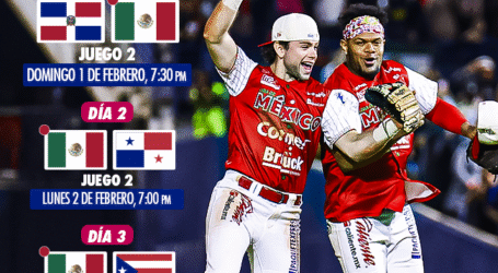 México Rojo ya tiene calendario   