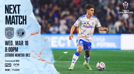 SDFC travels to face Deportivo Toluca F.C