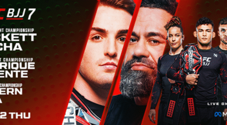 CHAMPIONSHIP TRIPLEHEADER LEADS ELECTRIC UFC BJJ 7 CARD