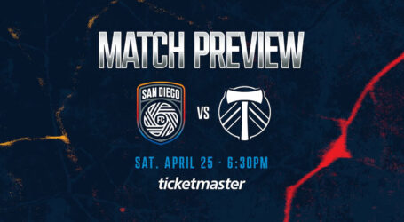 SDFC Returns Home to Face Portland Timbers  