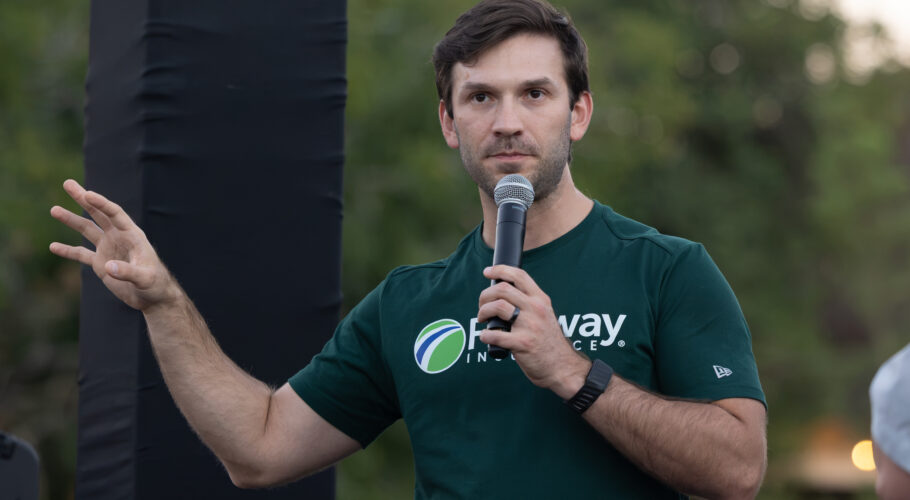 Daniel Suarez NASCAR driver during the FAN FEST in Phoenix, Arizona